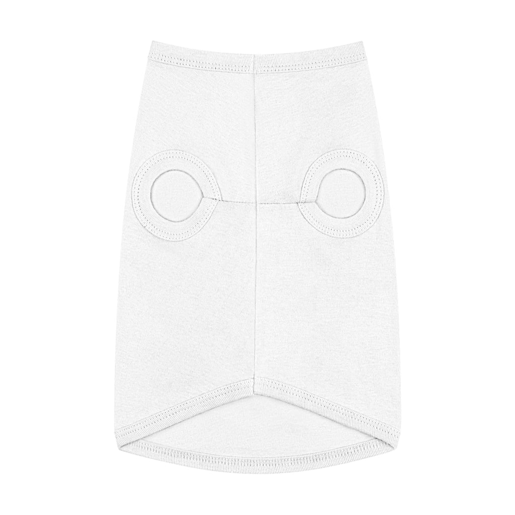 Underside · White · Pet Tank Top