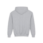 Back · Sport Grey · Youth Heavy Blend Hooded Sweatshirt