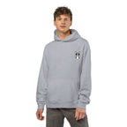 Front on model · Athletic Heather · Relaxed Hoodie