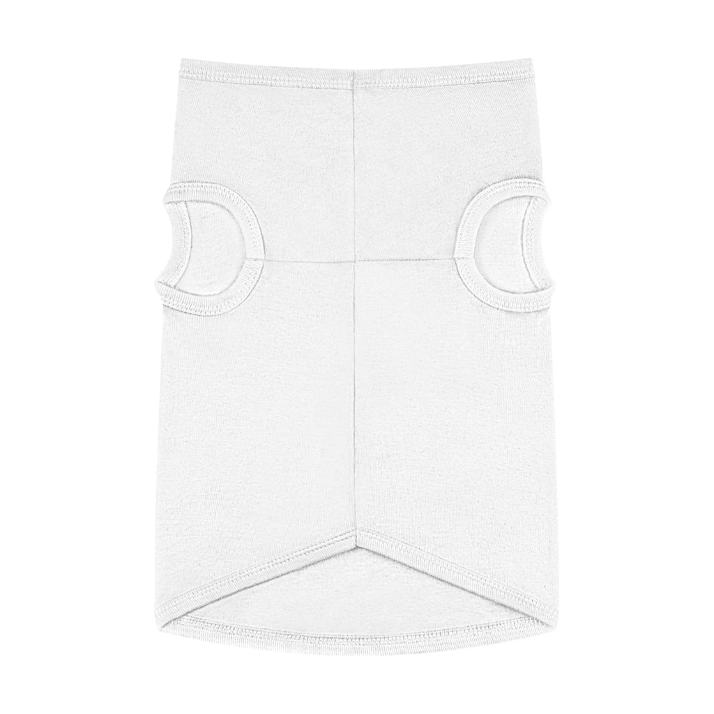 Underside · White · Pet Tank Top