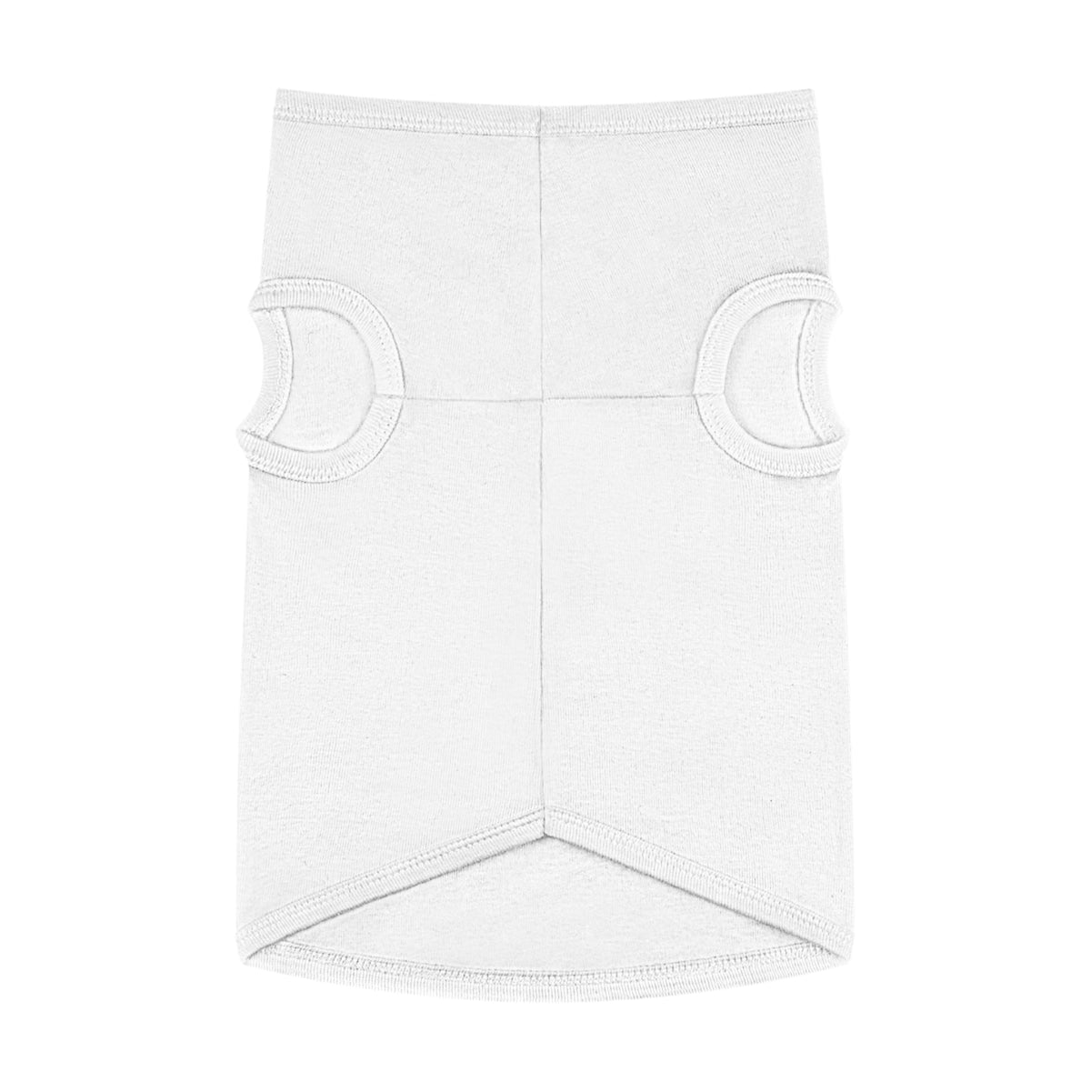 Underside · White · Pet Tank Top