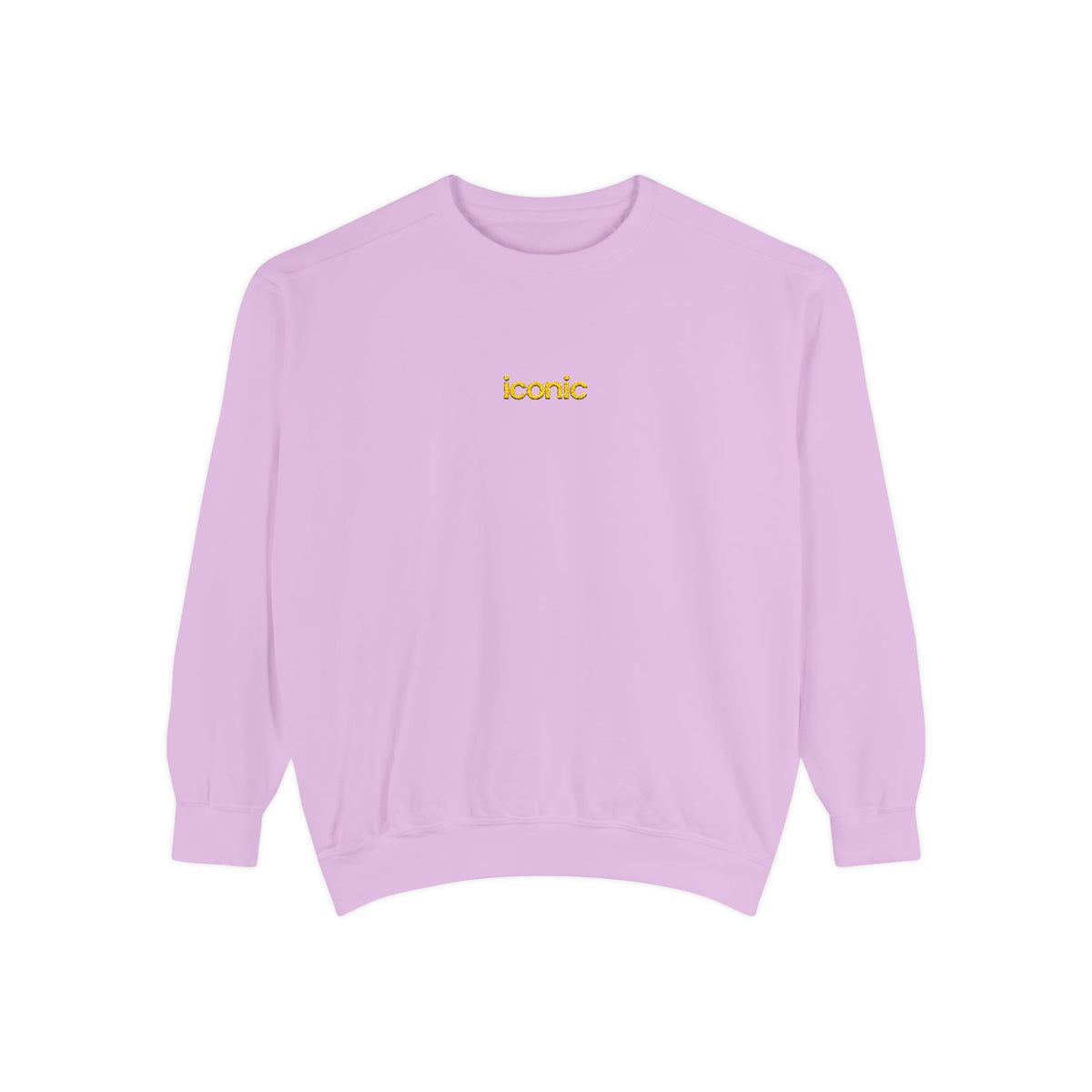 Front · Orchid · Unisex Garment-Dyed Sweatshirt