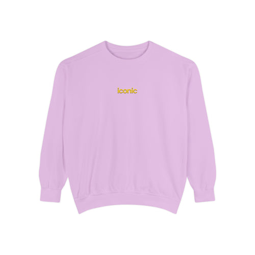 Front · Orchid · Unisex Garment-Dyed Sweatshirt