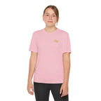 Front on model · Pink · Youth Competitor Tee