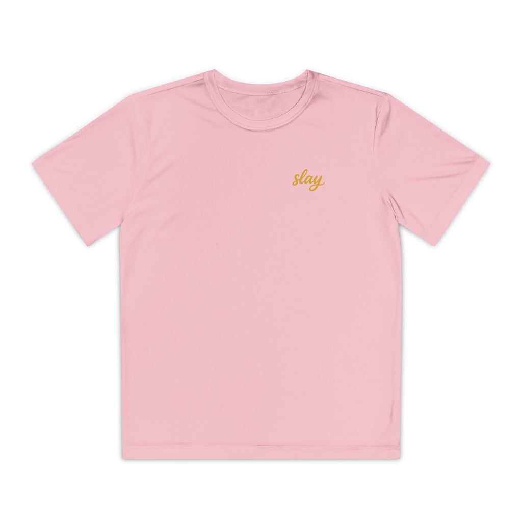 Front · Pink · Youth Competitor Tee
