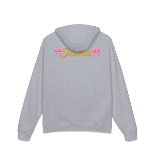 Back · Athletic Heather · Relaxed Hoodie