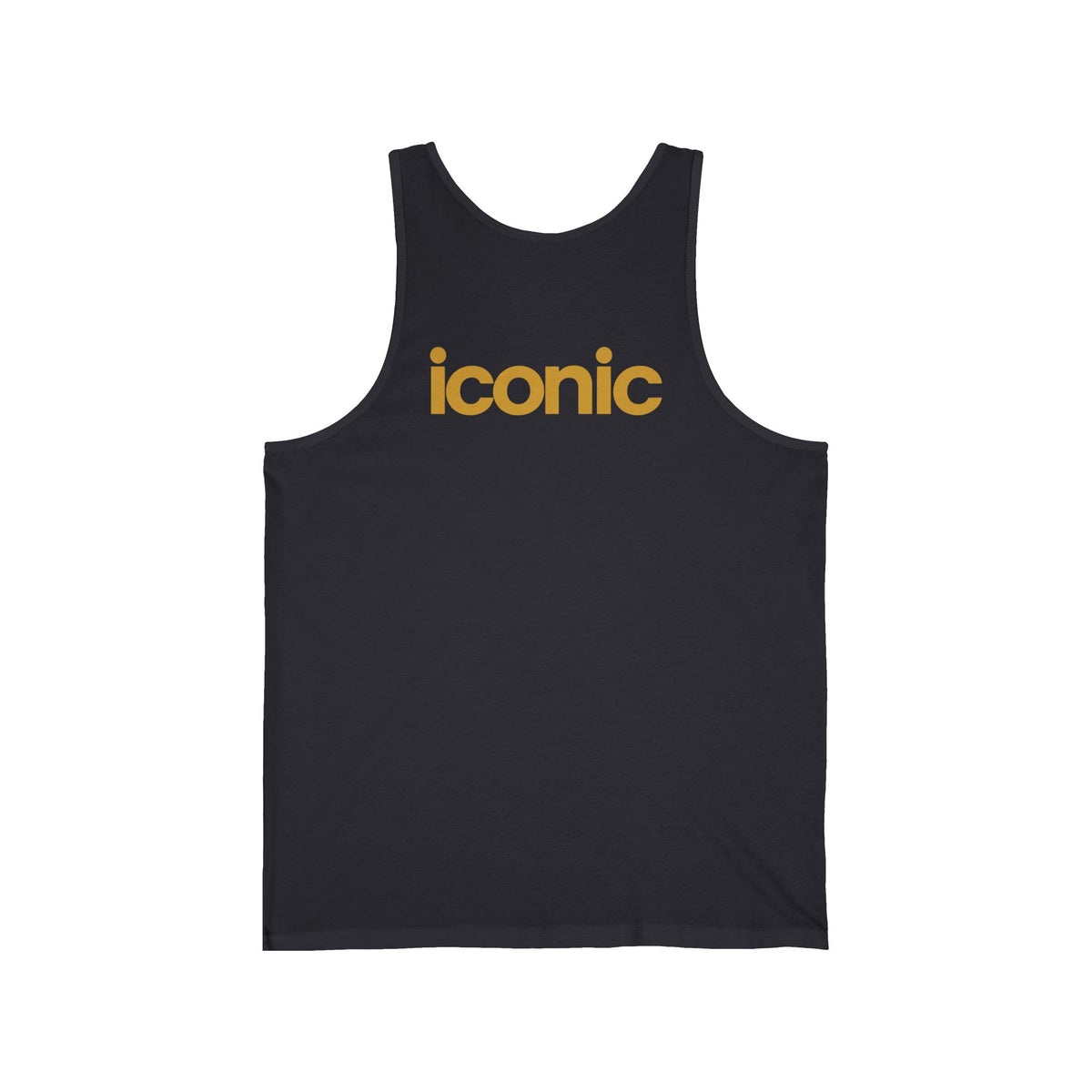 Back · Dark Grey · Iconic Boston Terrier Tank