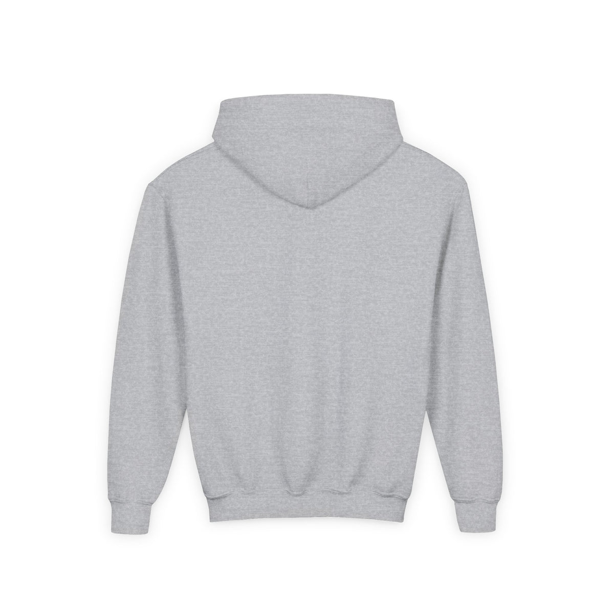 Back · Sport Grey · Youth Heavy Blend Hooded Sweatshirt