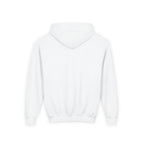 Back · White · Youth Heavy Blend Hooded Sweatshirt