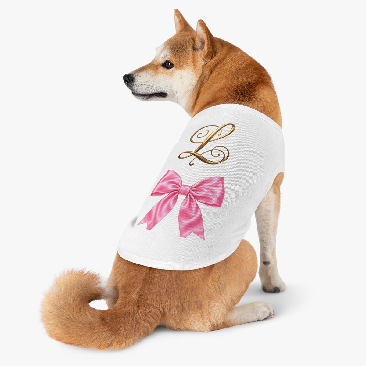 On pet · White · Pet Tank Top