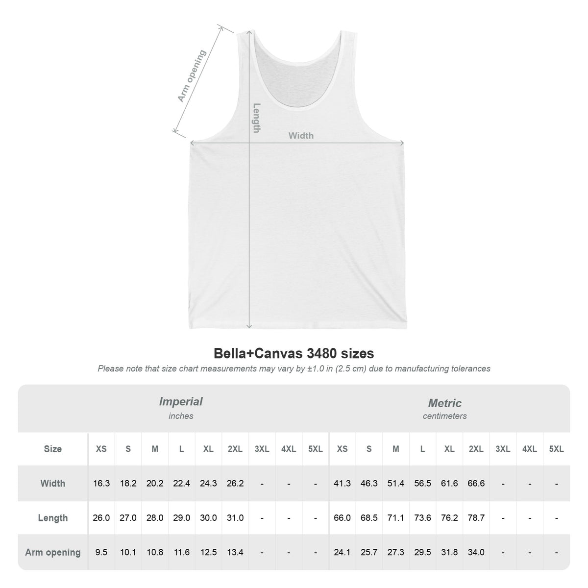 Size guide · White · Iconic Boston Terrier Tank