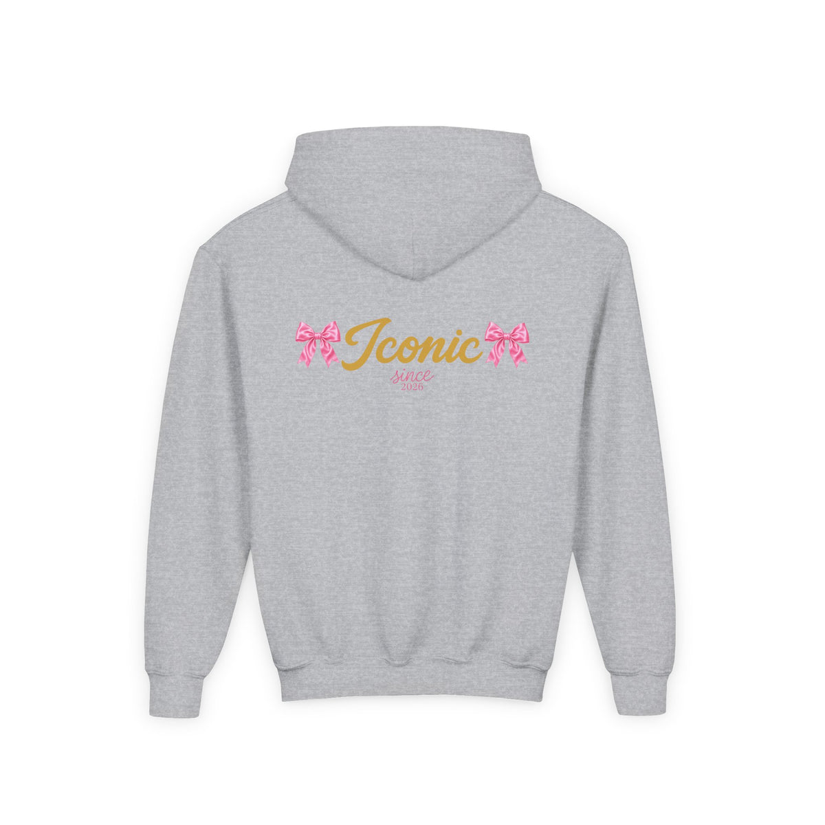 Back · Sport Grey · Iconic Since 2026 Hoodie