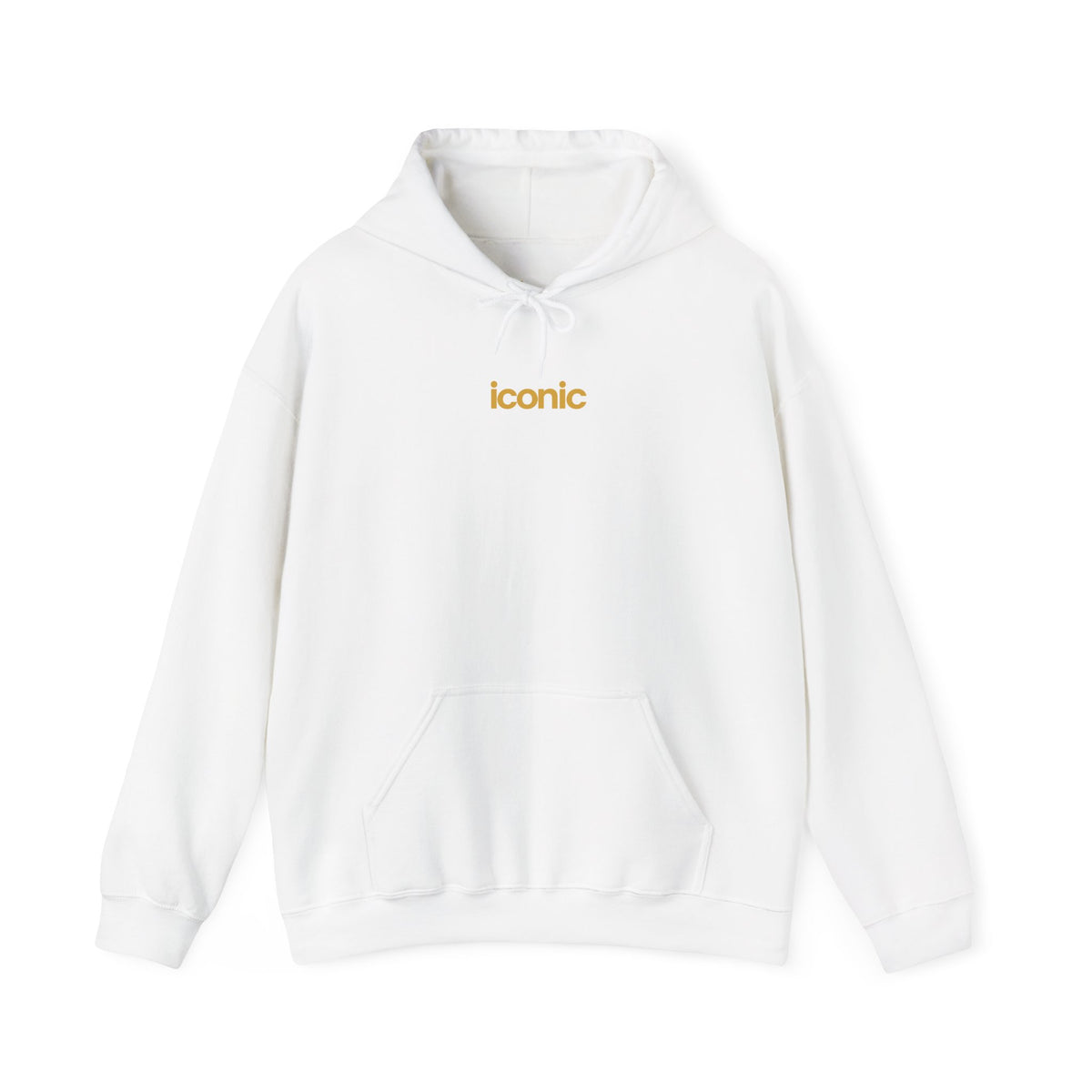 Front · White · Unisex Heavy Blend™ Hooded Sweatshirt