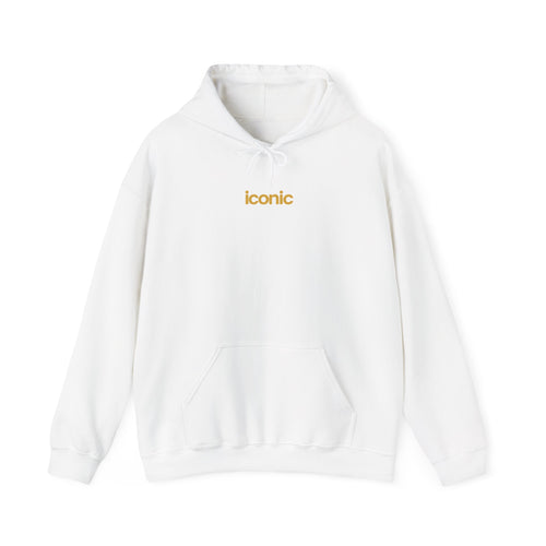 Front · White · Unisex Heavy Blend™ Hooded Sweatshirt